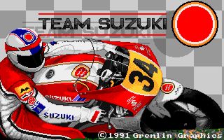 Team Suzuki title screen