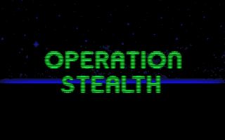 Operation Stealth title screen