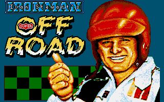 Ivan "Ironman" Stewart's Super Off Road title screen