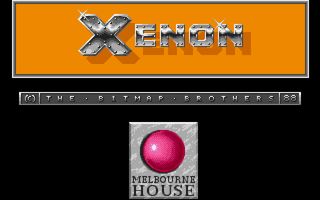 Xenon title screen