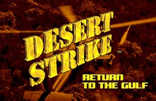 Desert Strike: Return to the Gulf title screen