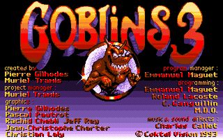 Goblins 3 title screen