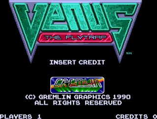 Venus: The Flytrap title screen