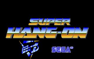 Super Hang-On title screen
