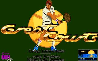 Great Courts title screen