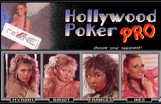 Hollywood Poker Pro title screen