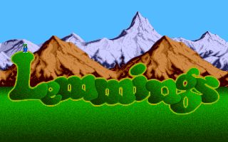Lemmings title screen