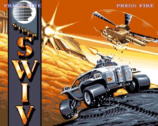 SWIV title screen