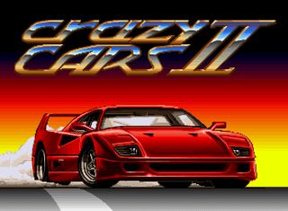 Crazy Cars II title screen