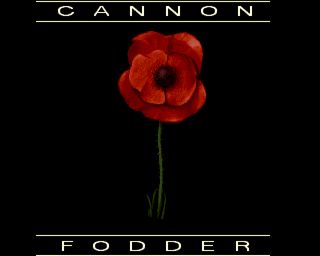 Cannon Fodder title screen
