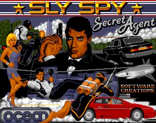 Sly Spy: Secret Agent title screen