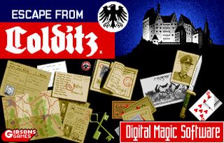 Escape from Colditz title screen