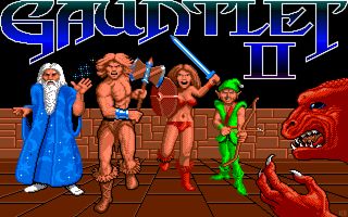 Gauntlet II title screen