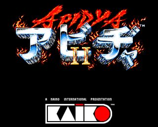 Apidya title screen